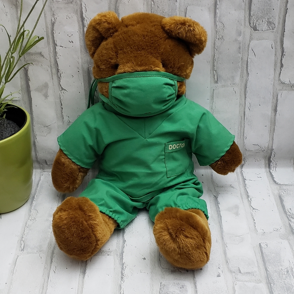 Caltoy Doctor Be Well Bear Stuffed Plush 16" Tall